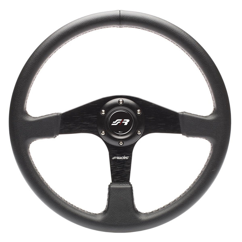 Simoni Racing, Sportsrat, Defender - Black Ecoleather - Diameter 380mm
