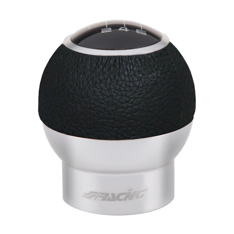 Simoni Racing, Gearknop Special Hype - Sort/Chrom - Inkl. 3 Gearmønstre