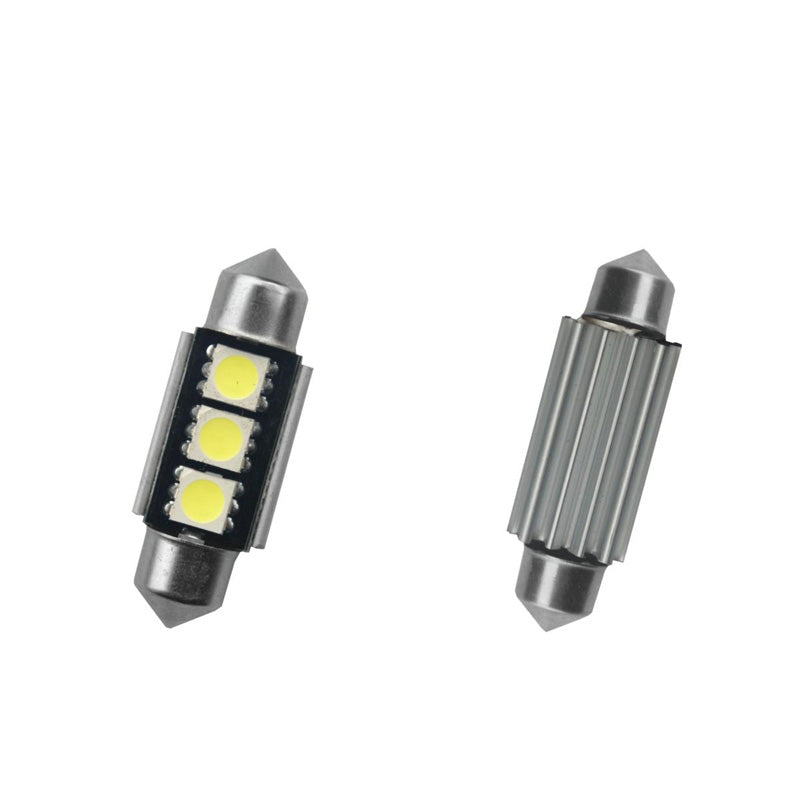 Simoni Racing, 3-LED Pinol 'Warning LED 9' med varningsbrytare - Supervit - 42mm - 2 st.