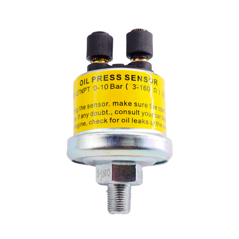 Simoni Racing, Oliesensor 0-10 bar, 3-160 ohm, 1/8 NPT gevind