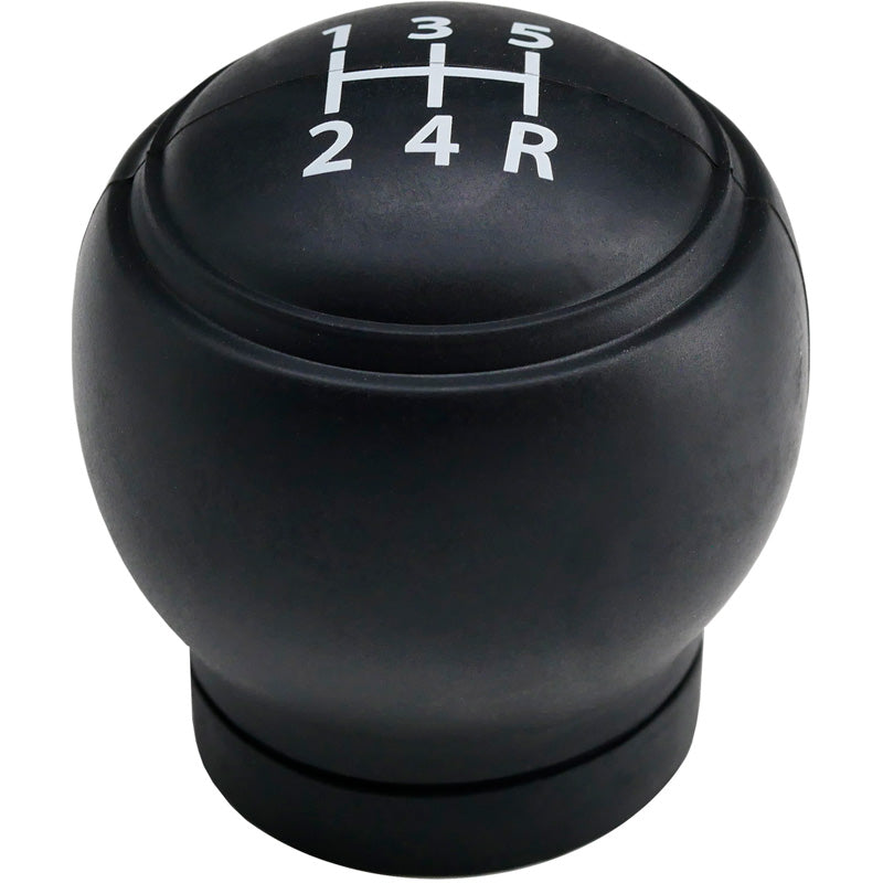 Simoni Racing Gear Knob Cover - Black Silicone - 5-Speed + Right-Hand Reverse