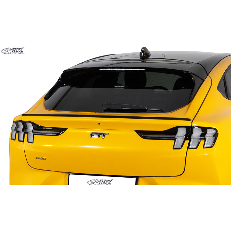 RDX Racedesign Trunk spoiler lip suitable for Ford Mustang Mach-E 2020- (ABS)