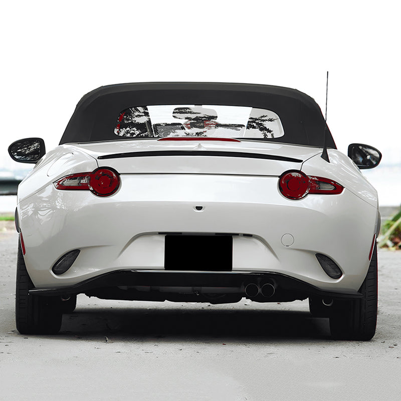 AutoStyle, Bagspoiler, ABS Blank Sort, passer til Mazda MX-5 (ND) (2015-)