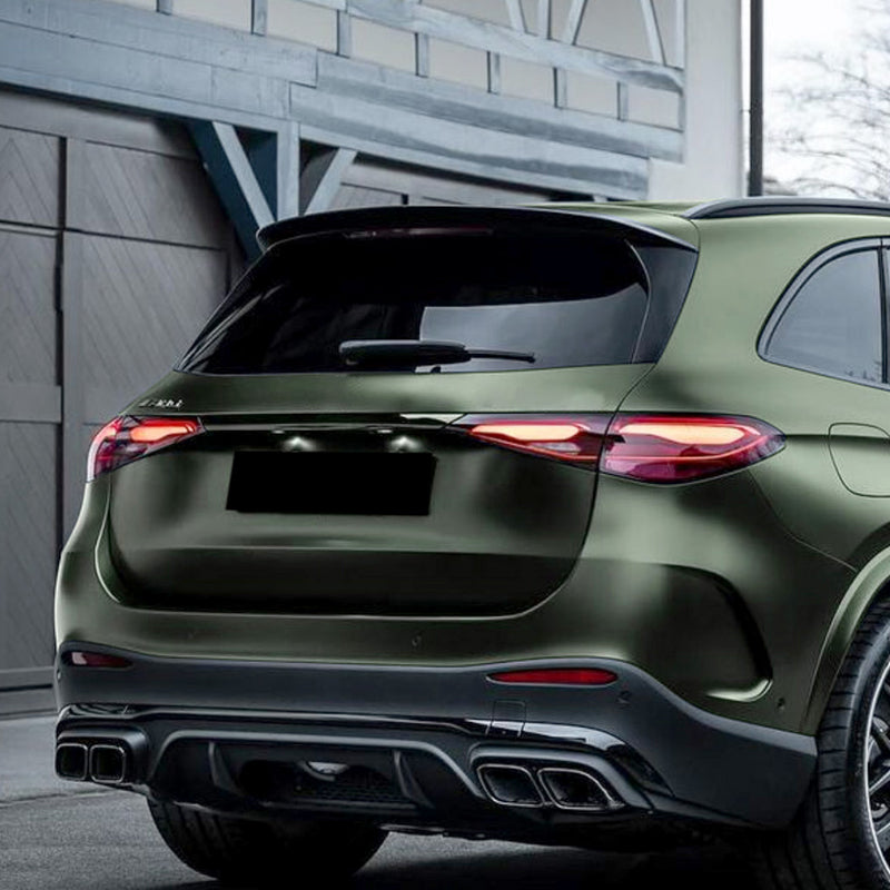 AutoStyle, Tagspoiler (Spoiler Cap), ABS Blank Sort, passer til Mercedes GLC (X254) (2022-)