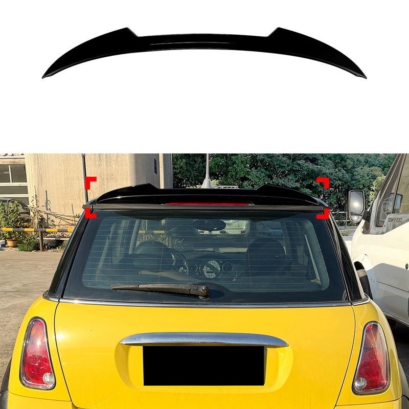 AutoStyle, Tagspoiler, Glossy Black, passer til Mini One/Cooper R50/R53 (2001-2006)