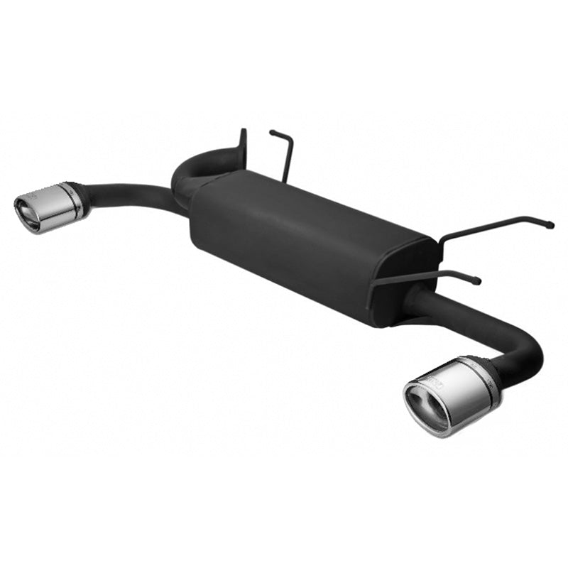 Ulter Sport, Dobbelt sportudstødning, 120x80 mm, Passer til Mazda MX-5 NB 1.6i/1.8i (1998-2005), E-mærket