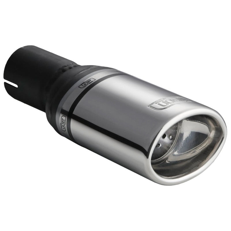 Ulter Sport, Rørhale - Oval 95x65mm - Length 120mm - Installation ->50mm - Inox